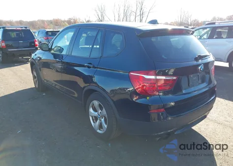 2012 BMW X3 xDrive28I from USA, damaged, VIN 5UXWX5C55CL717635